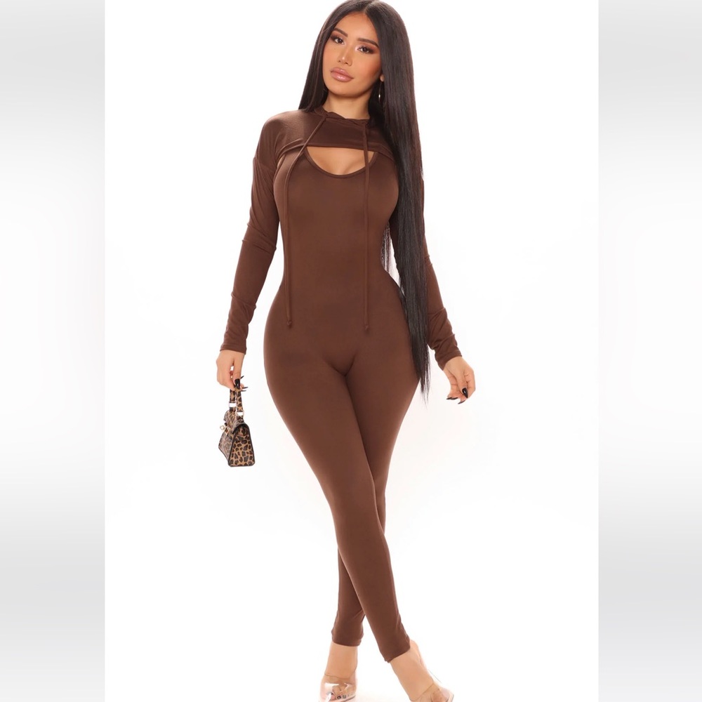 Hooded 2 Piece Jumpsuit